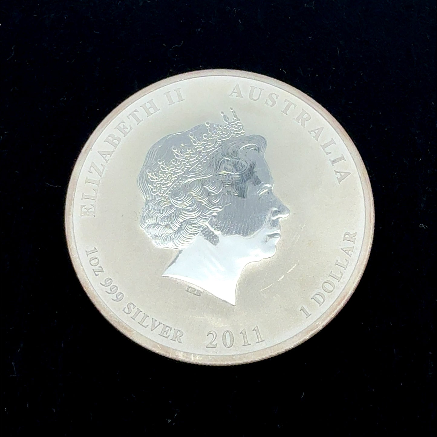 1 Dollar Australien - Year of the Rabbit - 1 Oz Silber