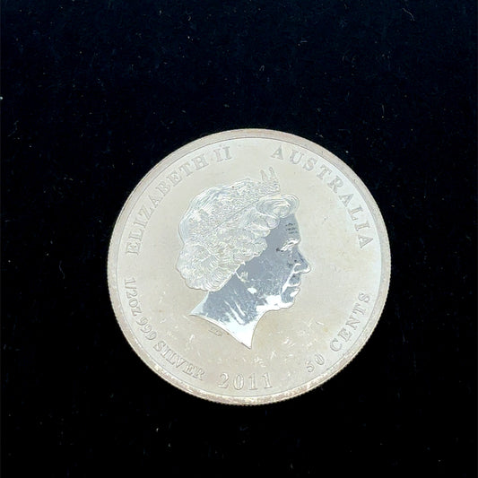 50 Cent Australien - Year of the Rabbit - 1/2 Oz Silber