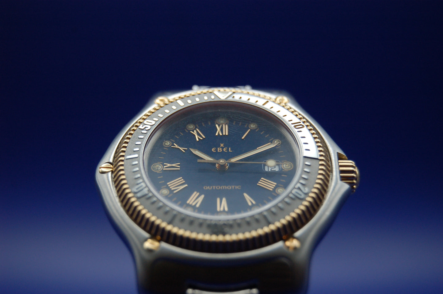 Ebel Voyager 38mm - Nahaufnahme Zifferblatt und Zeiger