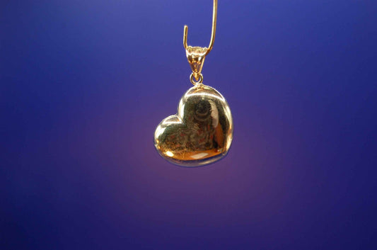 Wunderschöner Herz-Anhänger aus 585er Gelbgold – Perfektes Schmuckstück für jeden Anlass – Juwelier Alen