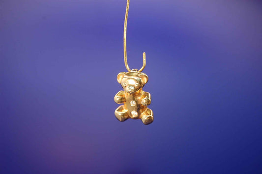 Bär-Anhänger aus Gold mit Diamanten - 585er Gelbgold (14 Karat) – Juwelier Alen