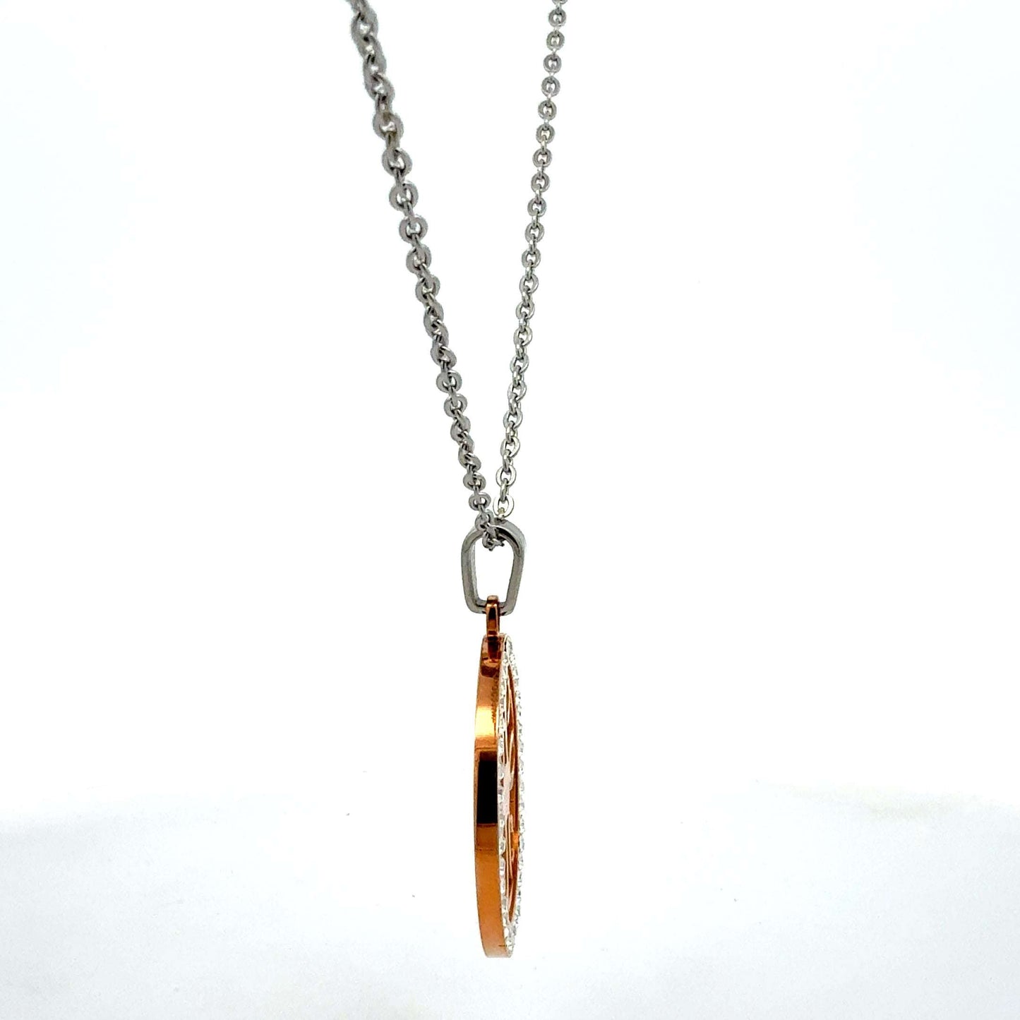 Edelstahl-Halskette 54 cm lang, von Juwelier Alen.