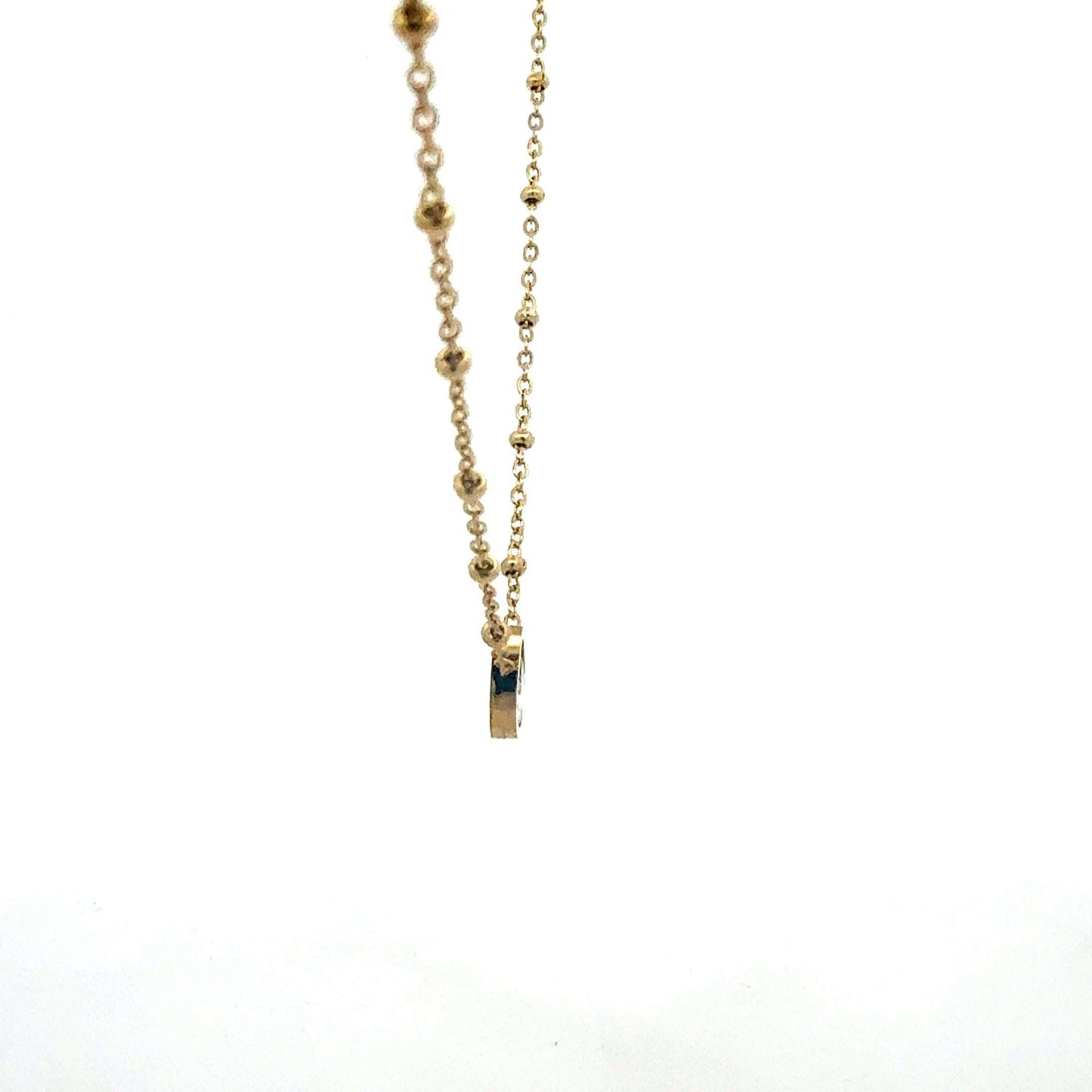 Vergoldete Kette mit Zirkonia-Tropfen – Juwelier Alen