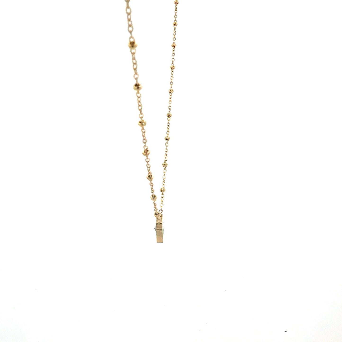 Edelstahlkette vergoldet mit Zirkonia – Juwelier Alen