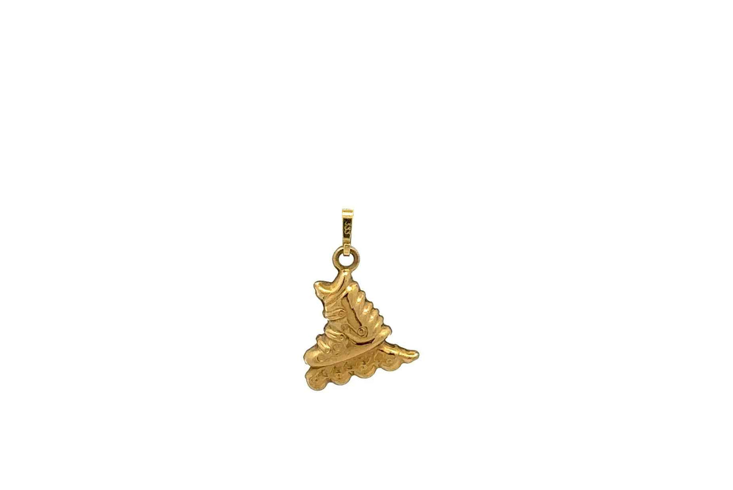 Gelbgoldkette mit Skater-Anhänger – Exklusives Einzelstück oder Trend-Set für Stilbewusste – Juwelier Alen