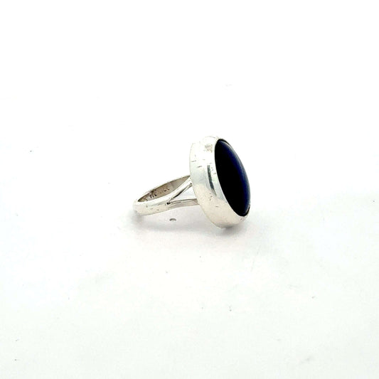 Silberring 925 mit blauem Stein – Juwelier Alen