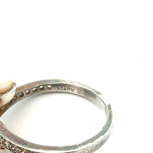 Thomas Sabo Ring – 925 Sterling Silber mit Zirkonia