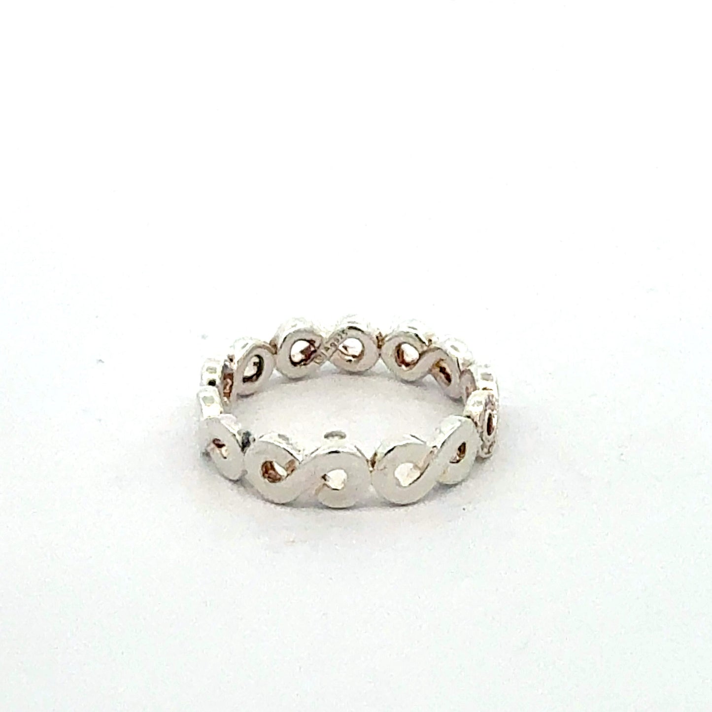 Silberring 925 Infinity Design Größe 54 - Ansicht