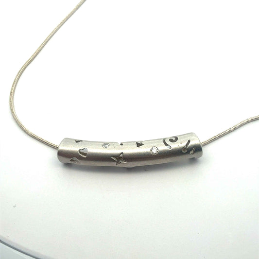 Silberkette 925 mit Zirkonia-Anhänger – Juwelier Alen