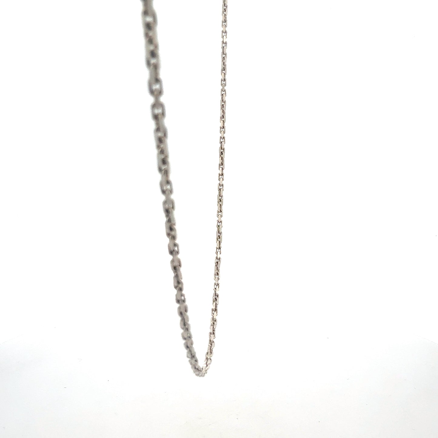 Seitenansicht der Silberkette 6,37 g