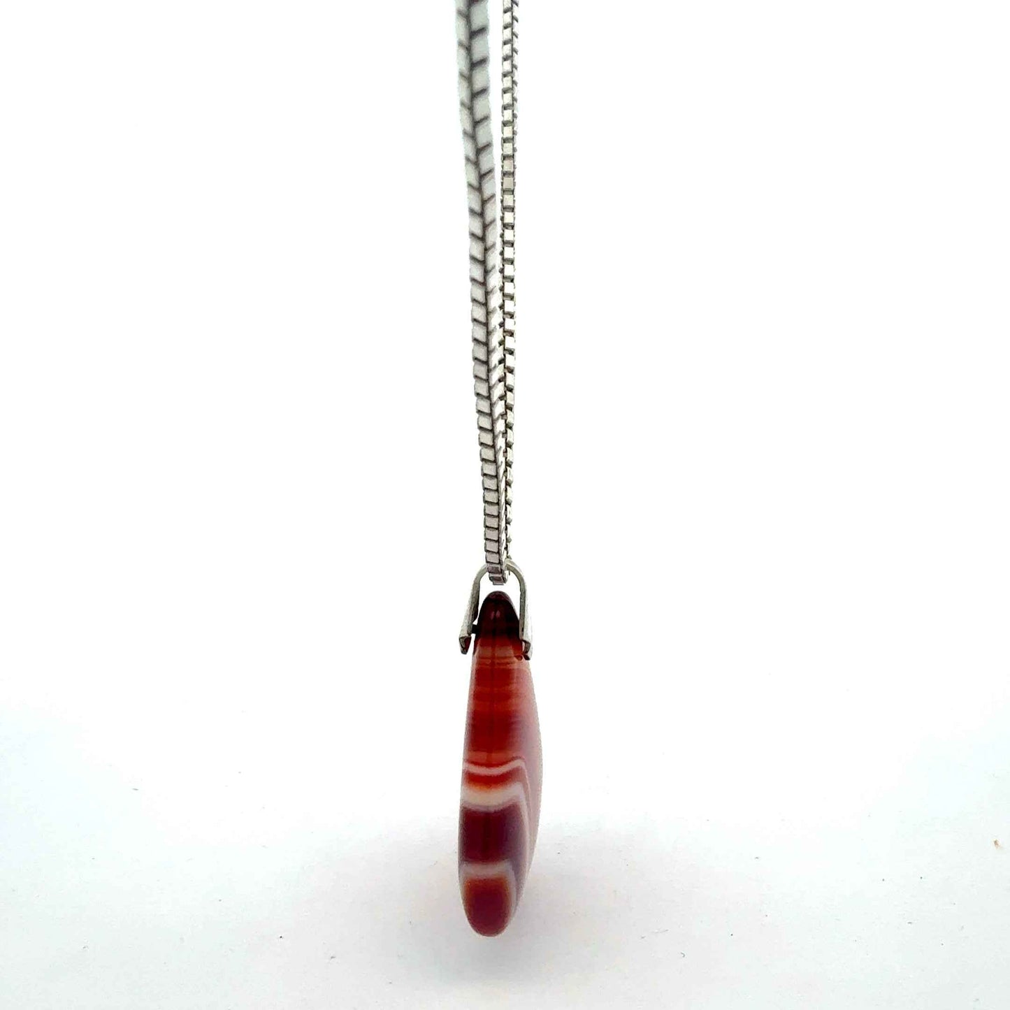 Silberkette 925 mit Naturstein-Anhänger – Juwelier Alen