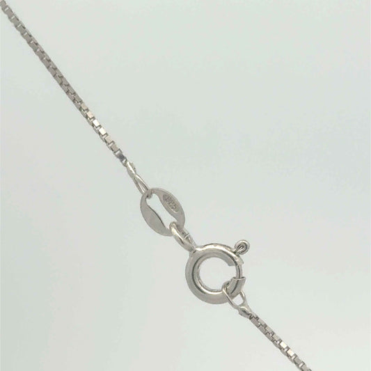 Silberkette 925 mit Plättchen-Anhänger – Juwelier Alen