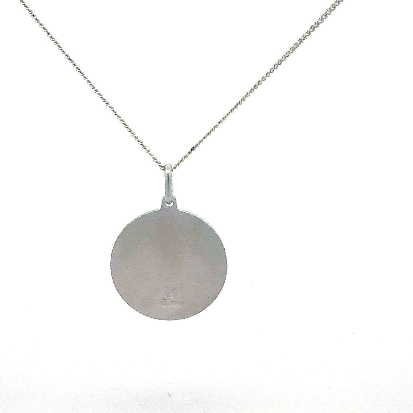 Silberkette mit St. Christopher Medaillon – Juwelier Alen