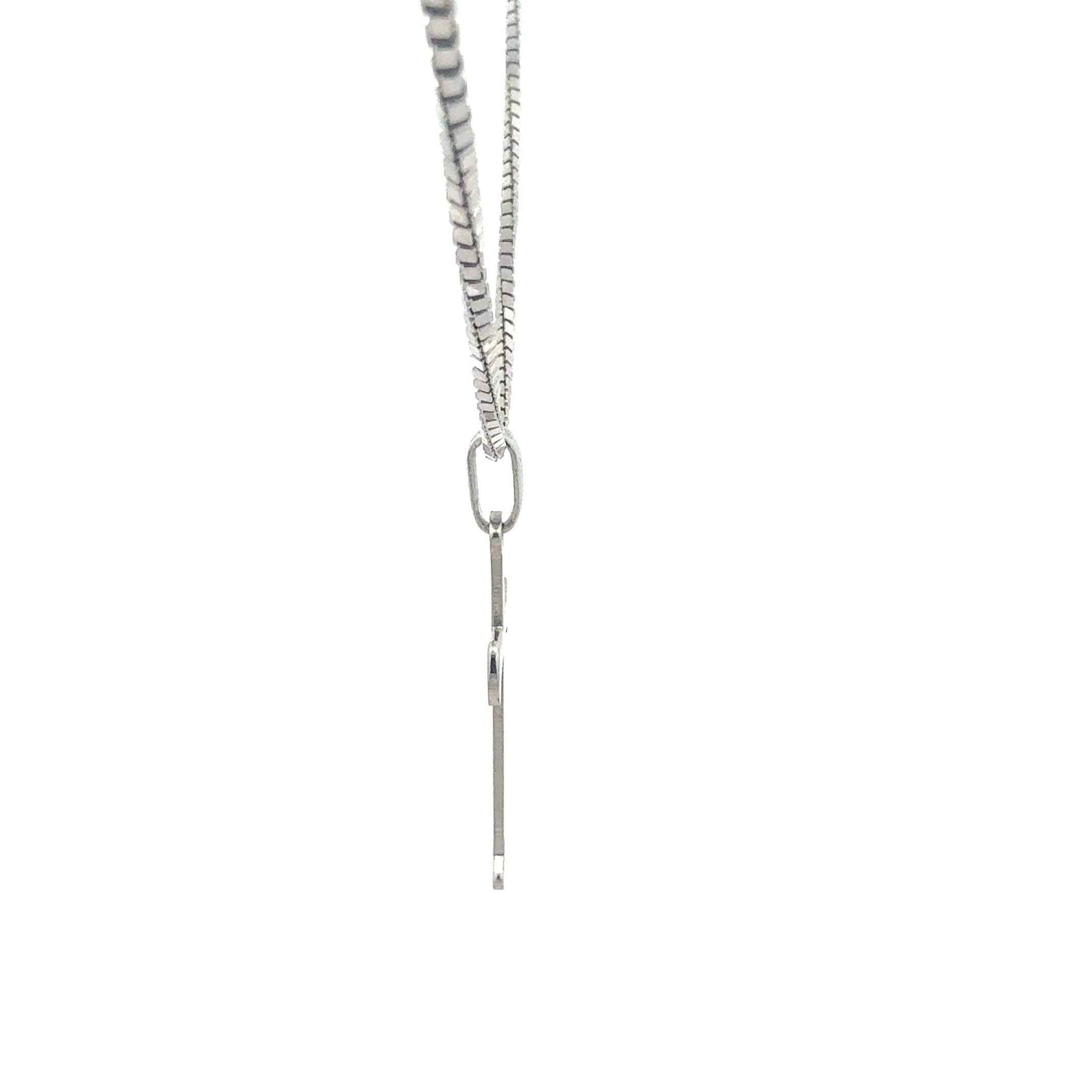 Silberkette aus 925 Kreuz-Anhänger – Juwelier Alen