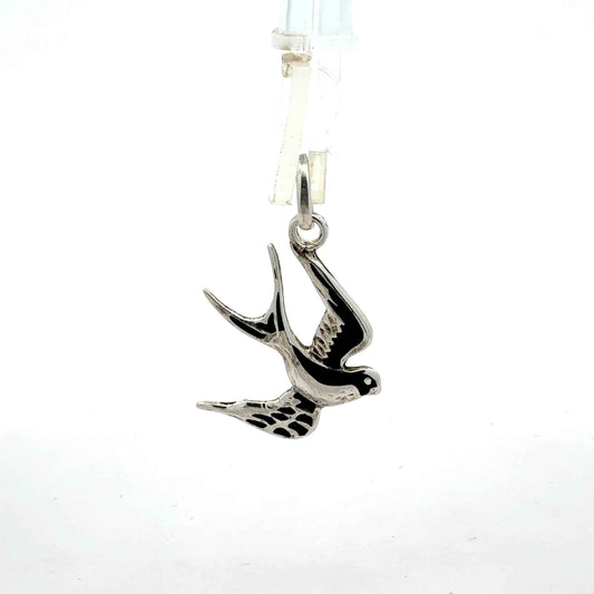 Vogel Anhänger Silber 925 – Eleganter Schmuck für Tierliebhaber – Juwelier Alen