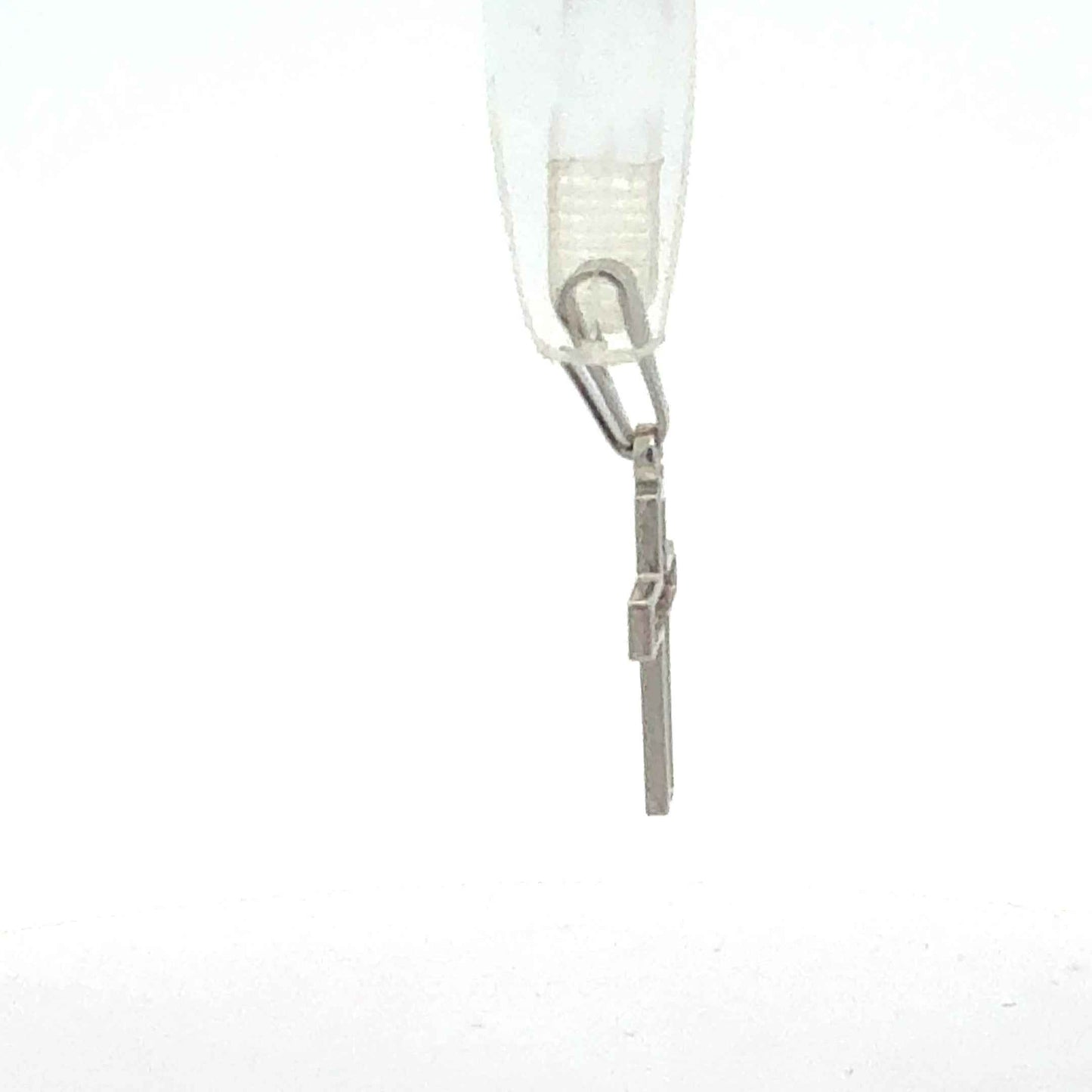 Sterling-Silber Kreuz-Anhänger von Juwelier Alen, detailreiche Gravur, eleganter Schmuckanhänger für Damen und Herren