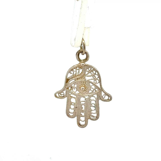 Fatima-Symbol Anhänger aus 925er Silber – Juwelier Alen
