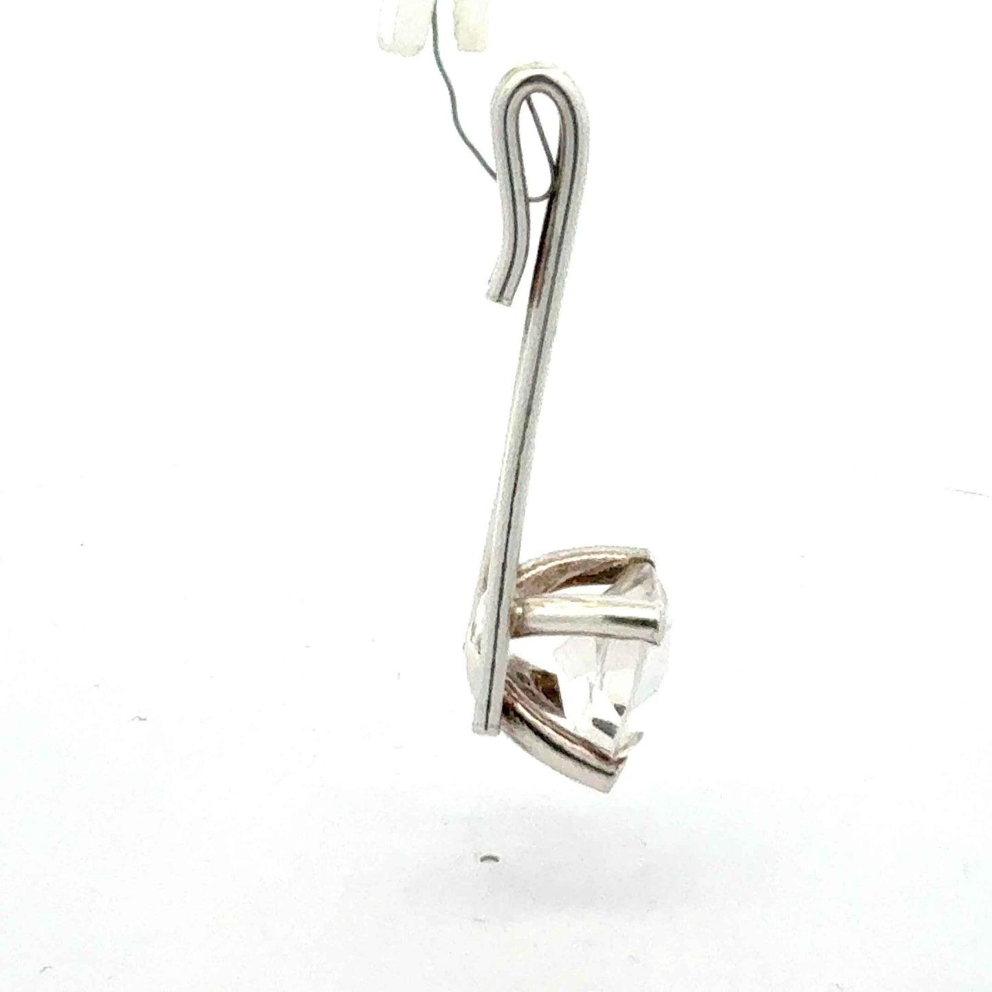 Sterlingsilber Anhänger mit Zirkonia-Stein, elegantes Schmuckstück von Juwelier Alen, detailreiche Verarbeitung, glänzender Oberflächenfinish