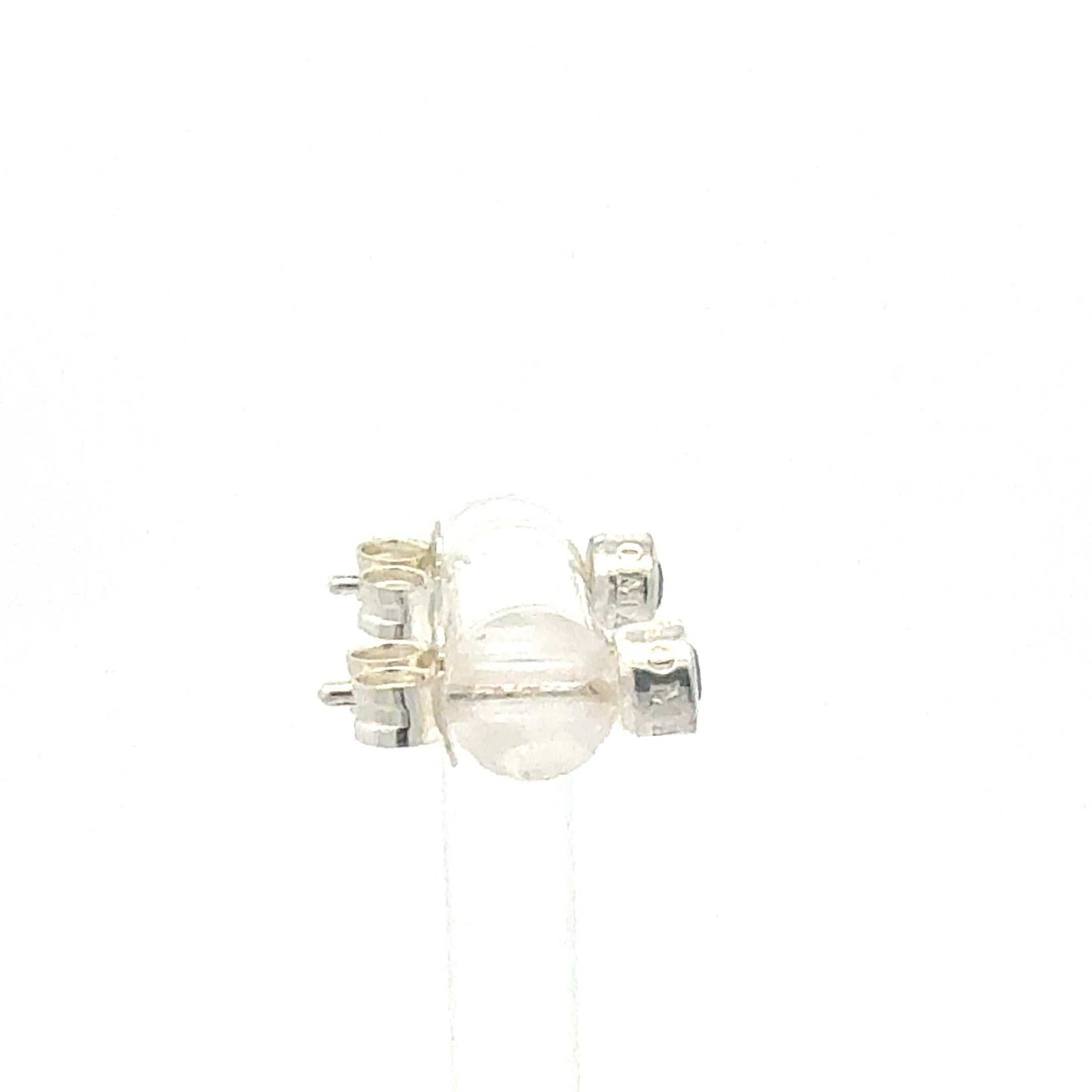 Sterlingsilber Ohrringe mit blauen Steinen von Juwelier Alen, elegante Schmuckstücke für Damen.