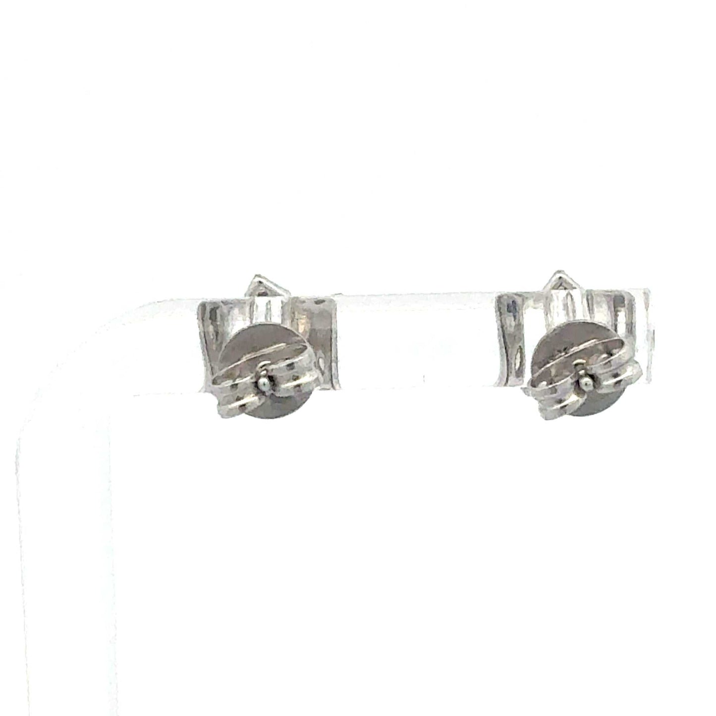 Sterling Silber Ohrringe im Kronedesign mit Zirkonia von Juwelier Alen, detailreiche Schmuckstücke für elegante Looks