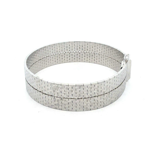 Silberarmband aus 925er Silber – 39,66 g, 20 cm – Juwelier Alen