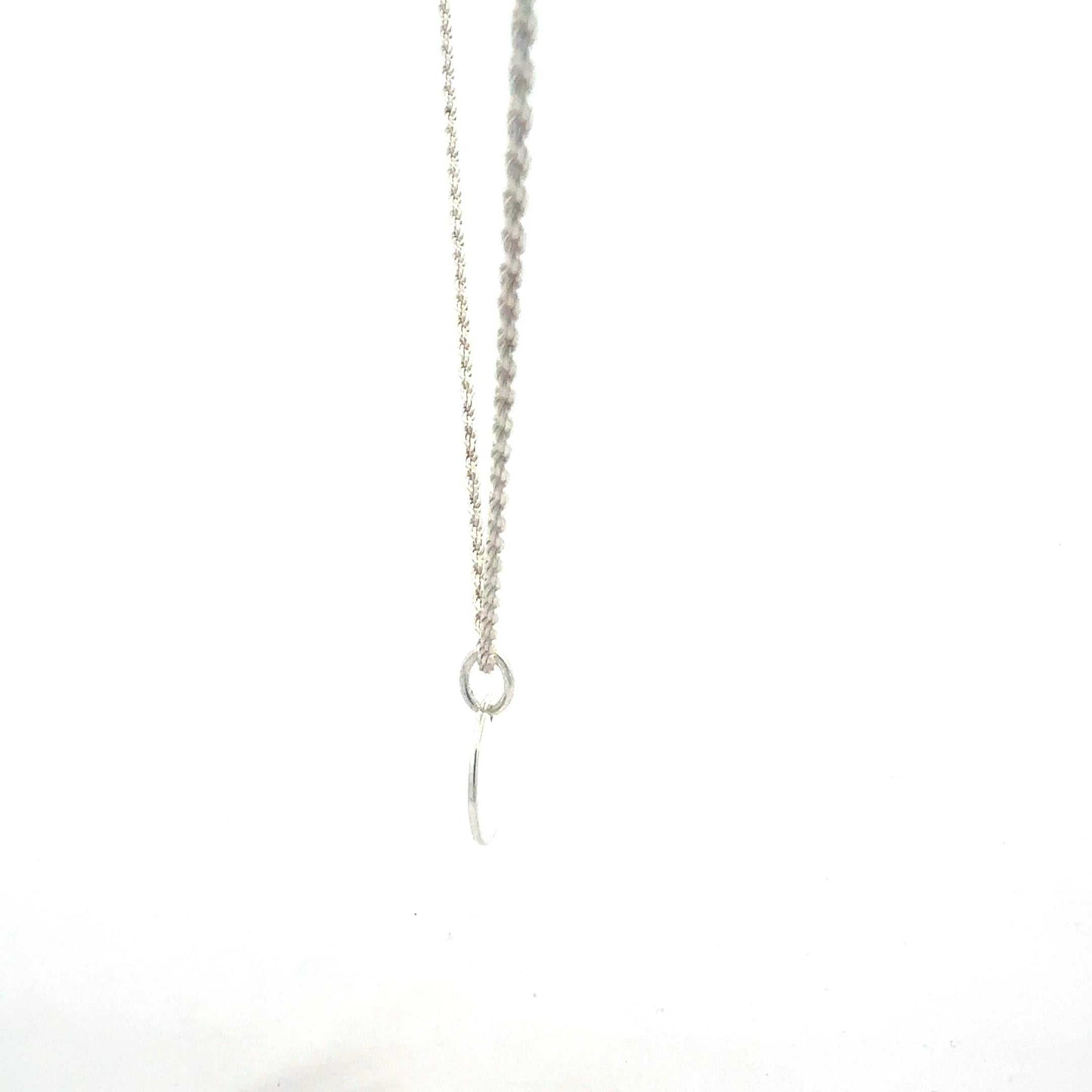 Kette Silber 925 – 5,94 g, 56 cm mit Gravur-Anhänger – Juwelier Alen