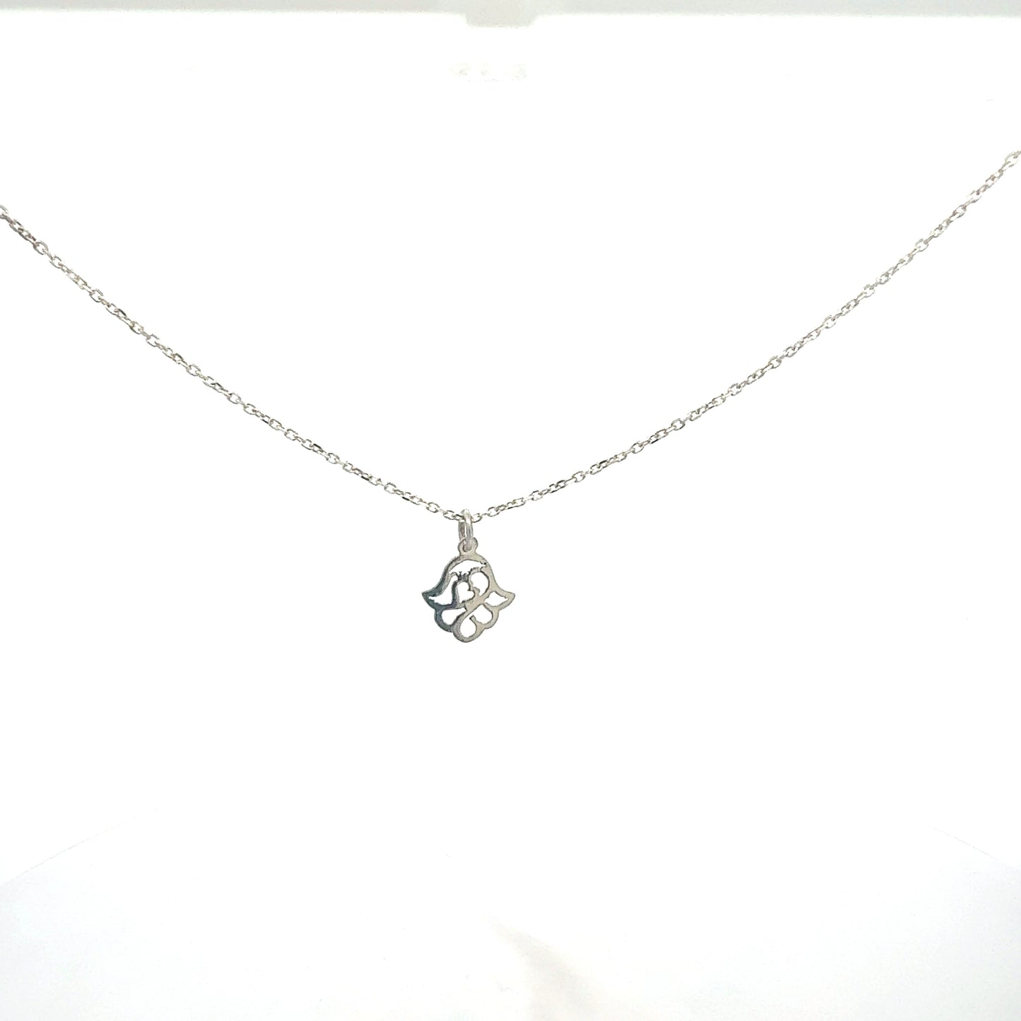 Sterling Silber Halskette Detailaufnahme Anhänger