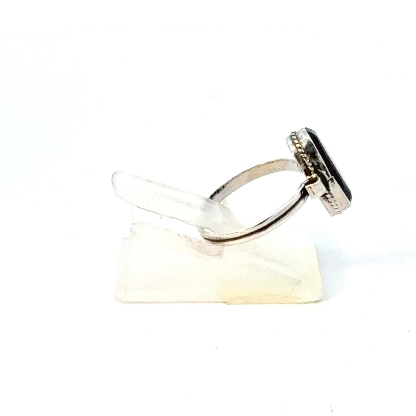 925er Eleganter Damenring mit rotem Stein - Gr 48 - 0.99gr – Juwelier Alen