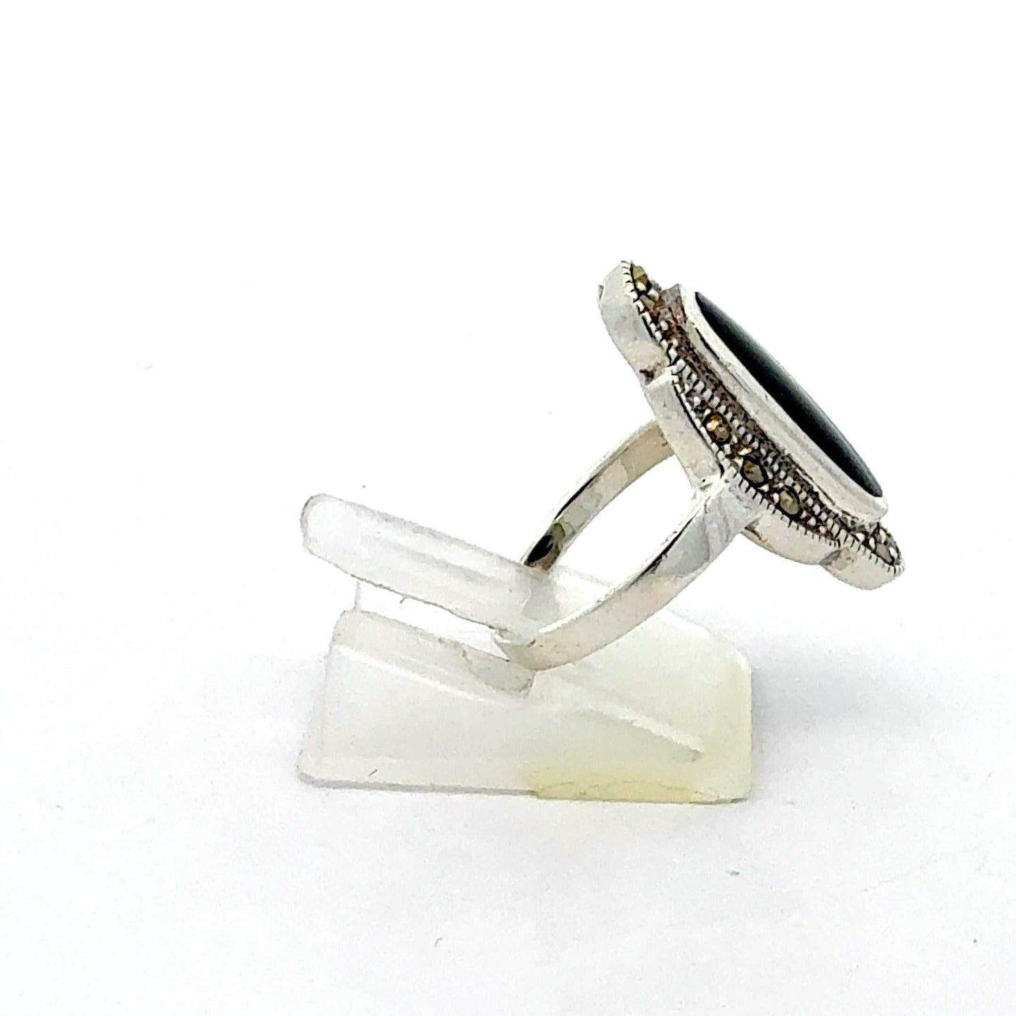 Ring aus 925er Silber mit Onyx – Juwelier Alen