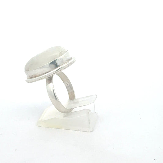 Ring aus 925 Sterling Silber mit Quarz (Größe 58 | 9,58 g) Ring Juwelier Alen