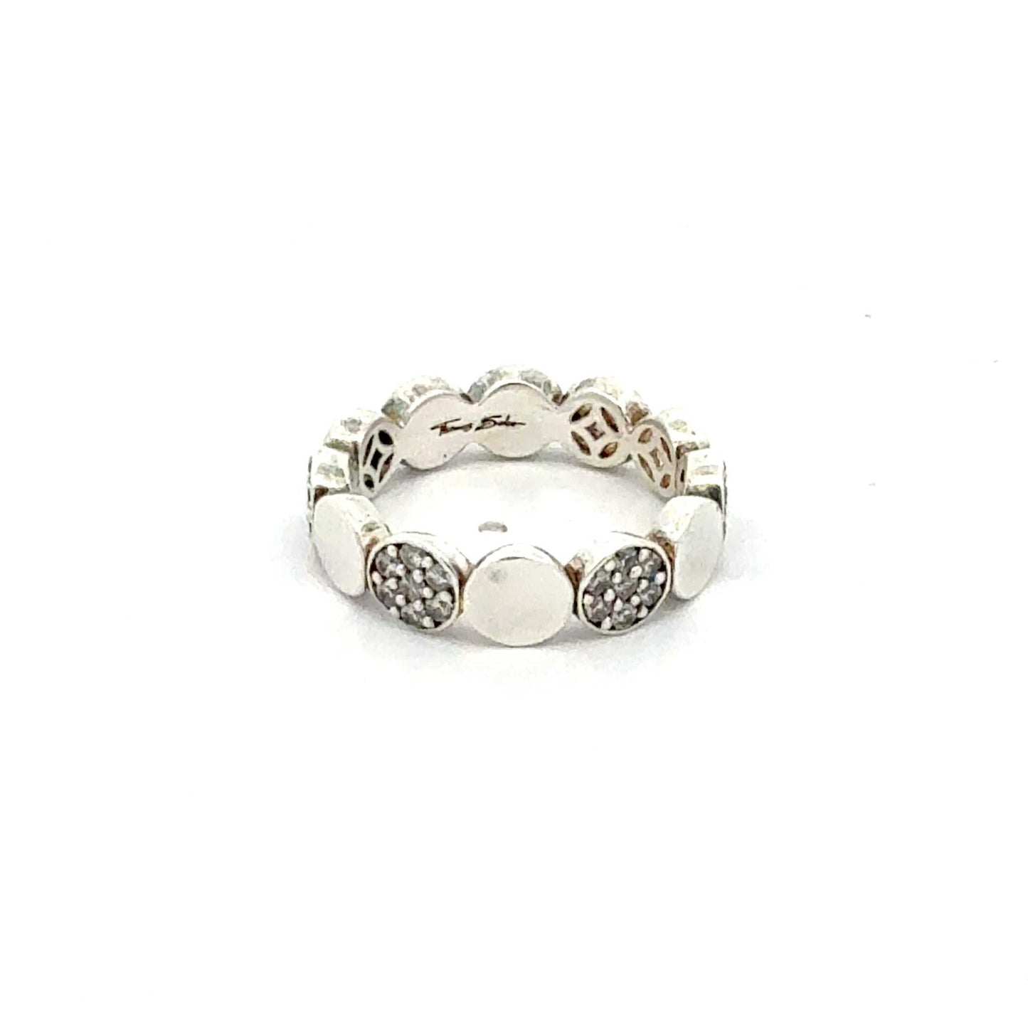 Silberring 925 Sterling mit funkelnden Zirkonia-Steinen – Juwelier Alen