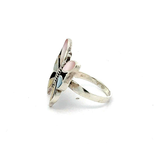 Ring aus 925 Sterling Silber mit Schmetterlings-Design – Juwelier Alen
