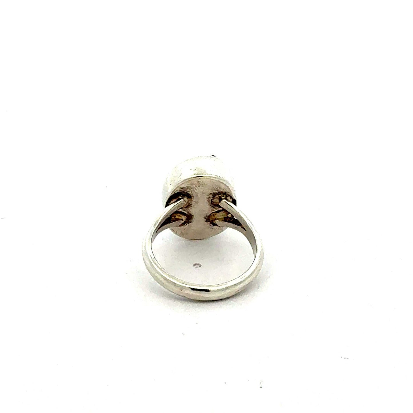 Ring aus 925 Sterling Silber mit synthetischem blauen Stein – Juwelier Alen
