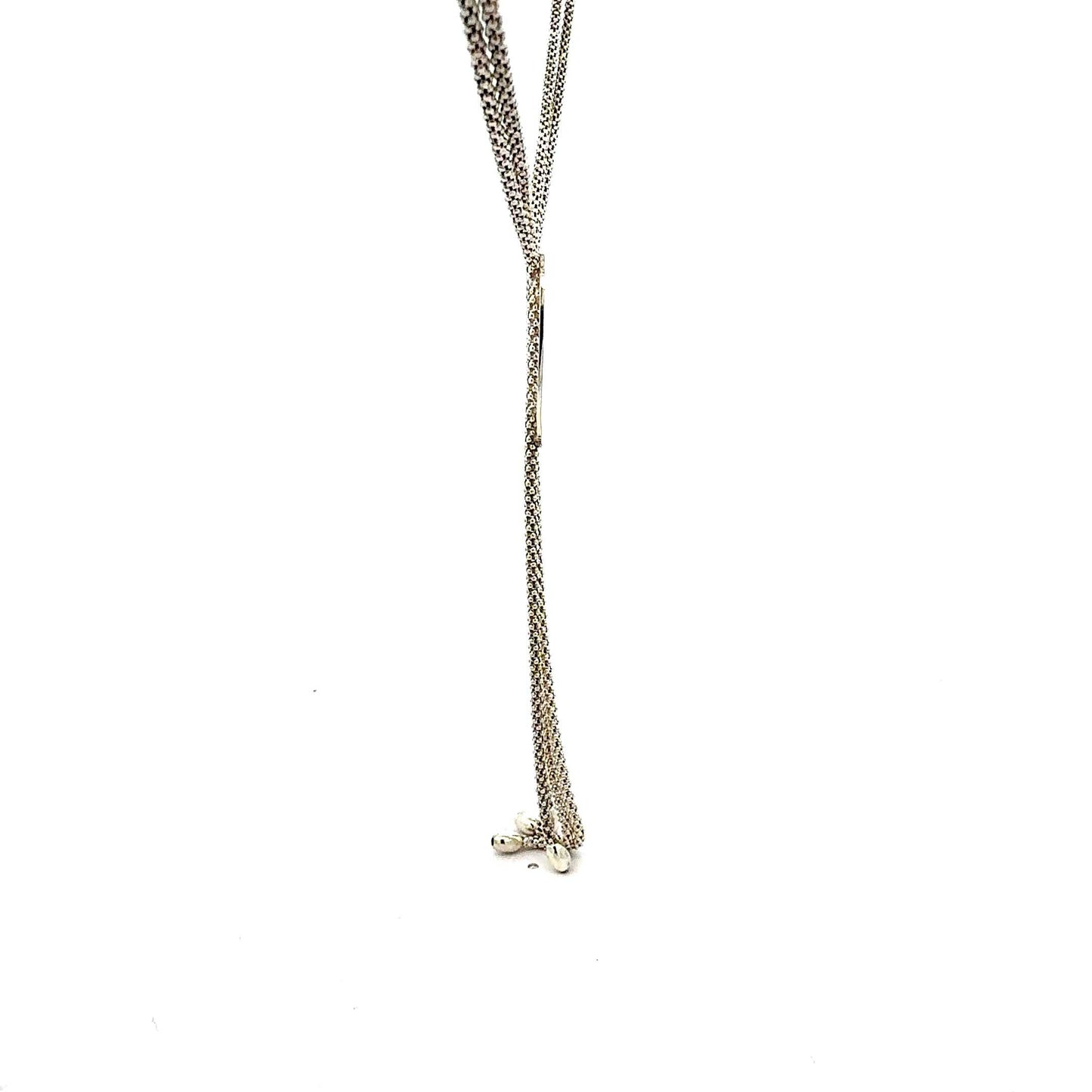 Elegante 925er Silberkette in Y-Form – Juwelier Alen