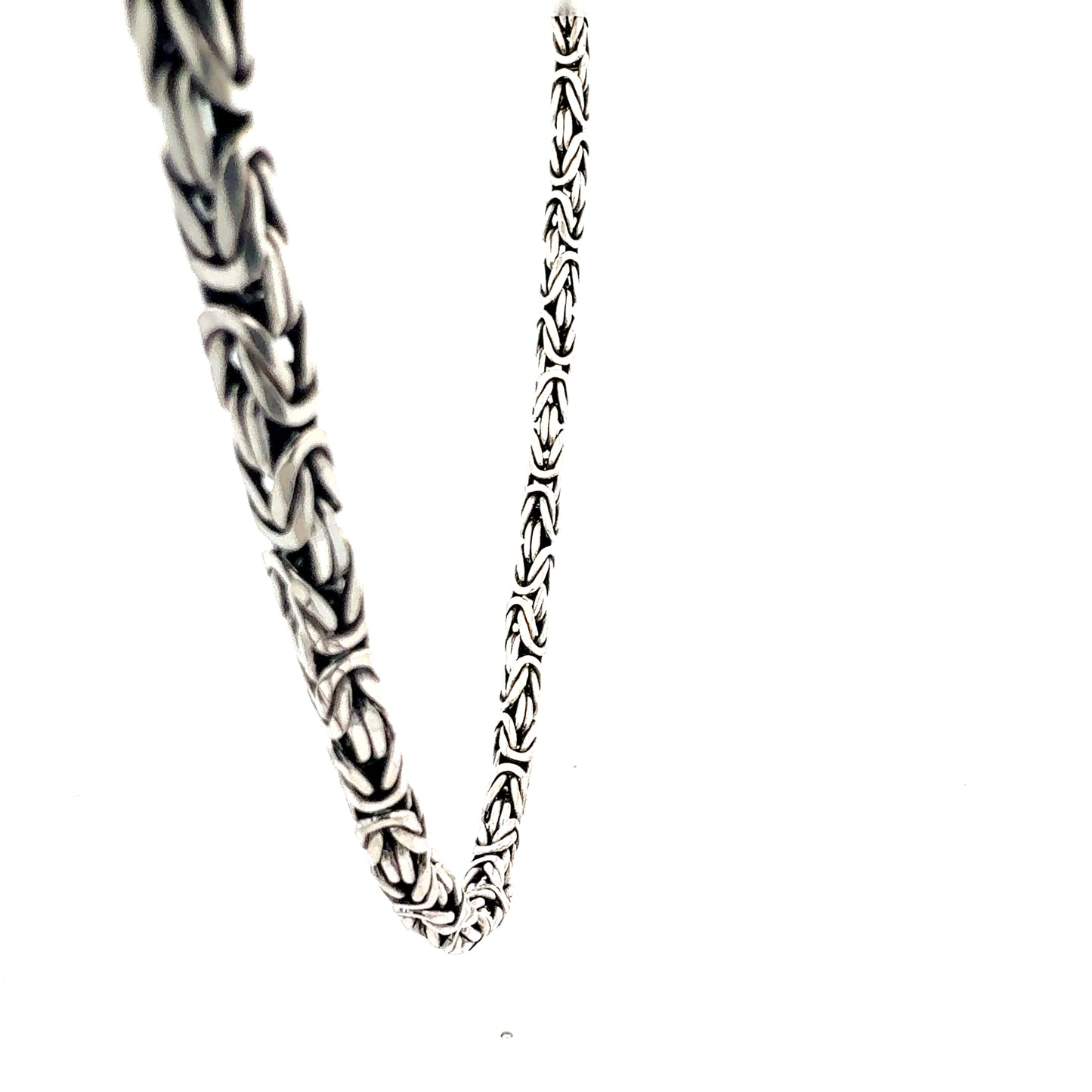 Massive Silber-Königskette – 925er Silber, 72,87 g, 55 cm Kette Juwelier Alen