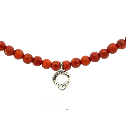 Thomas Sabo Perlenkette rot 925er Silber – Juwelier Alen