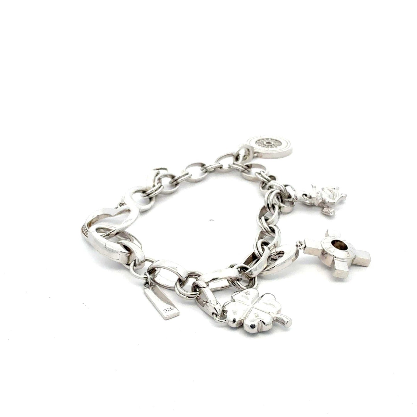 Massives 925er Silberarmband von Jette – mit integrierten Charms – Juwelier Alen