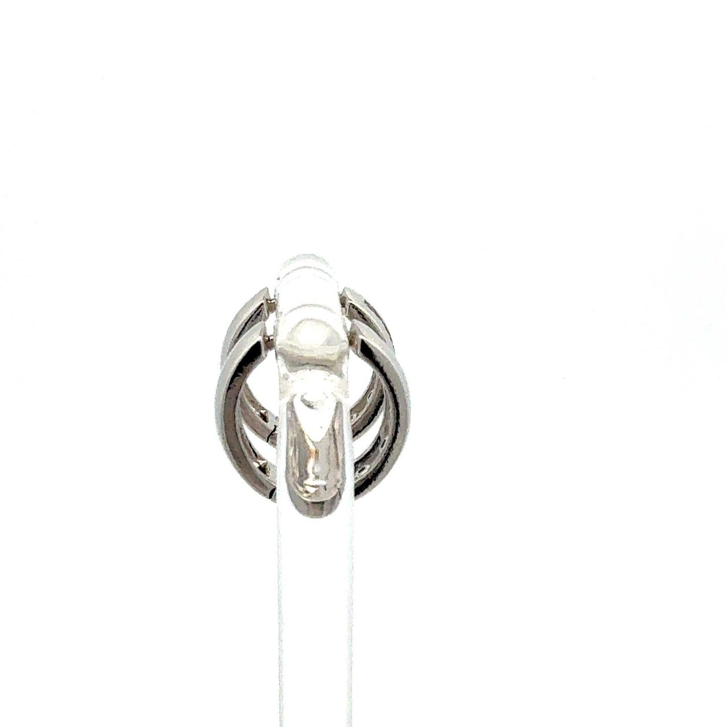 Elegante 925er Silber-Creolen mit Zirkonia – Juwelier Alen