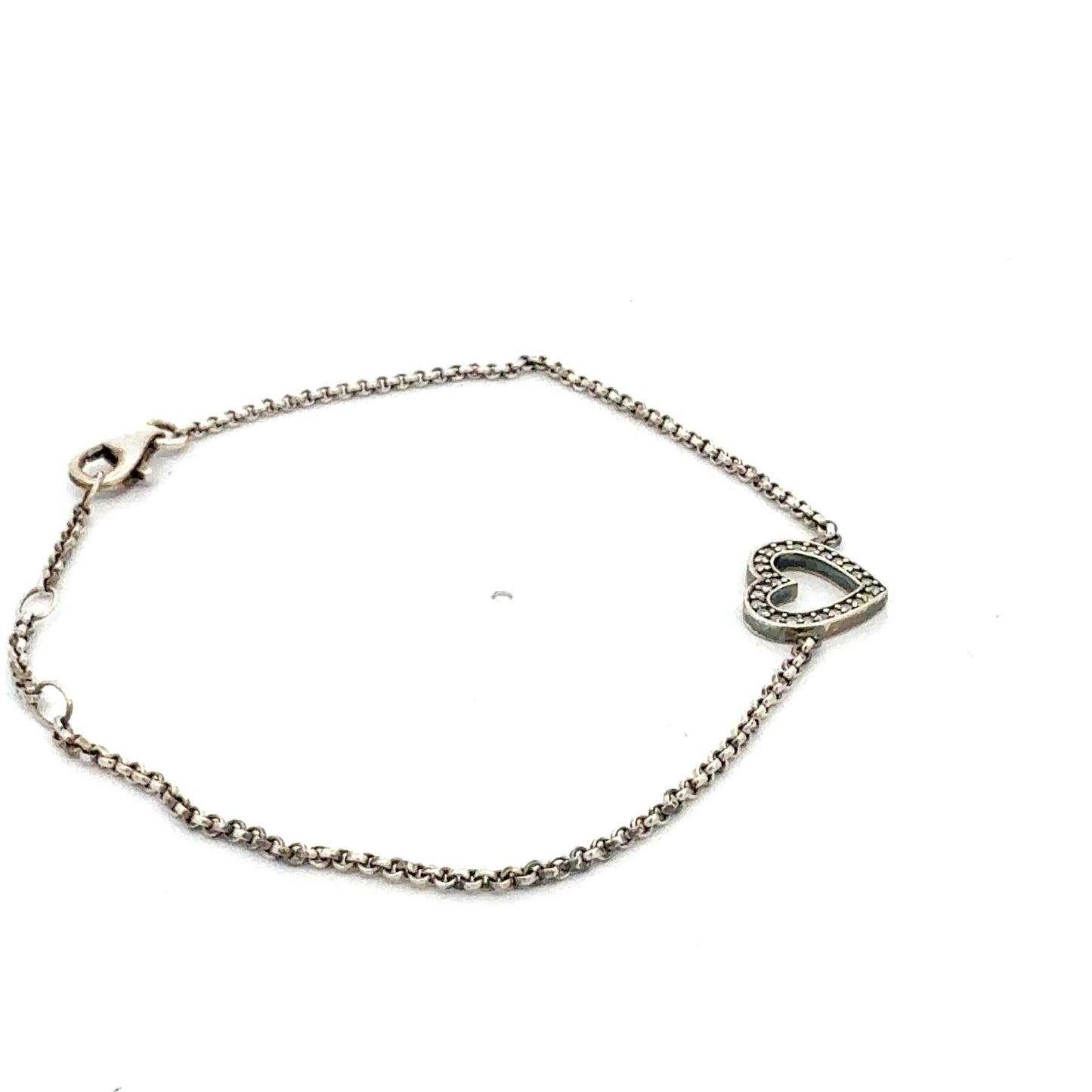 Zartes Thomas Sabo Silberarmband Herzmotiv – Juwelier Alen