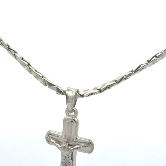 Silberkette 925 Kreuzanhänger – Juwelier Alen