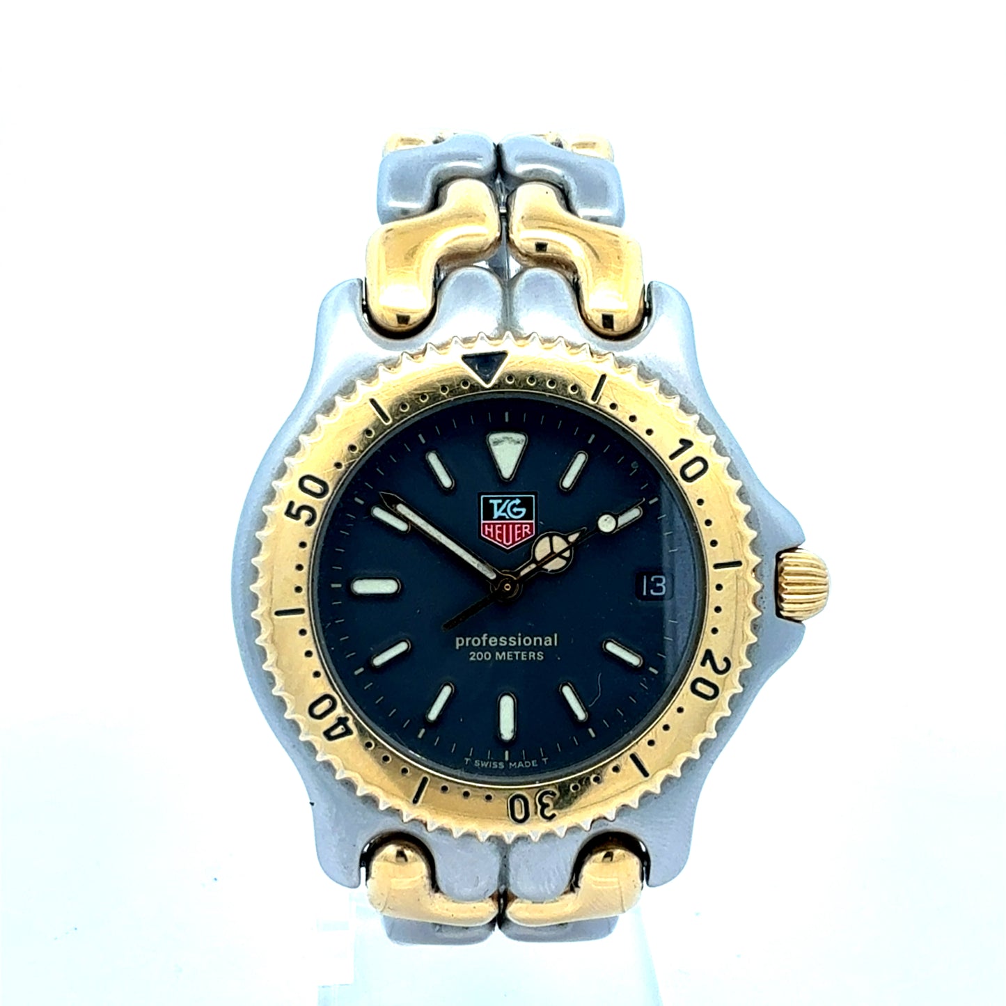 TAG Heuer Professional 200M – Ref. S95.206 – Edelstahl & Vergoldet Uhr Juwelier Alen