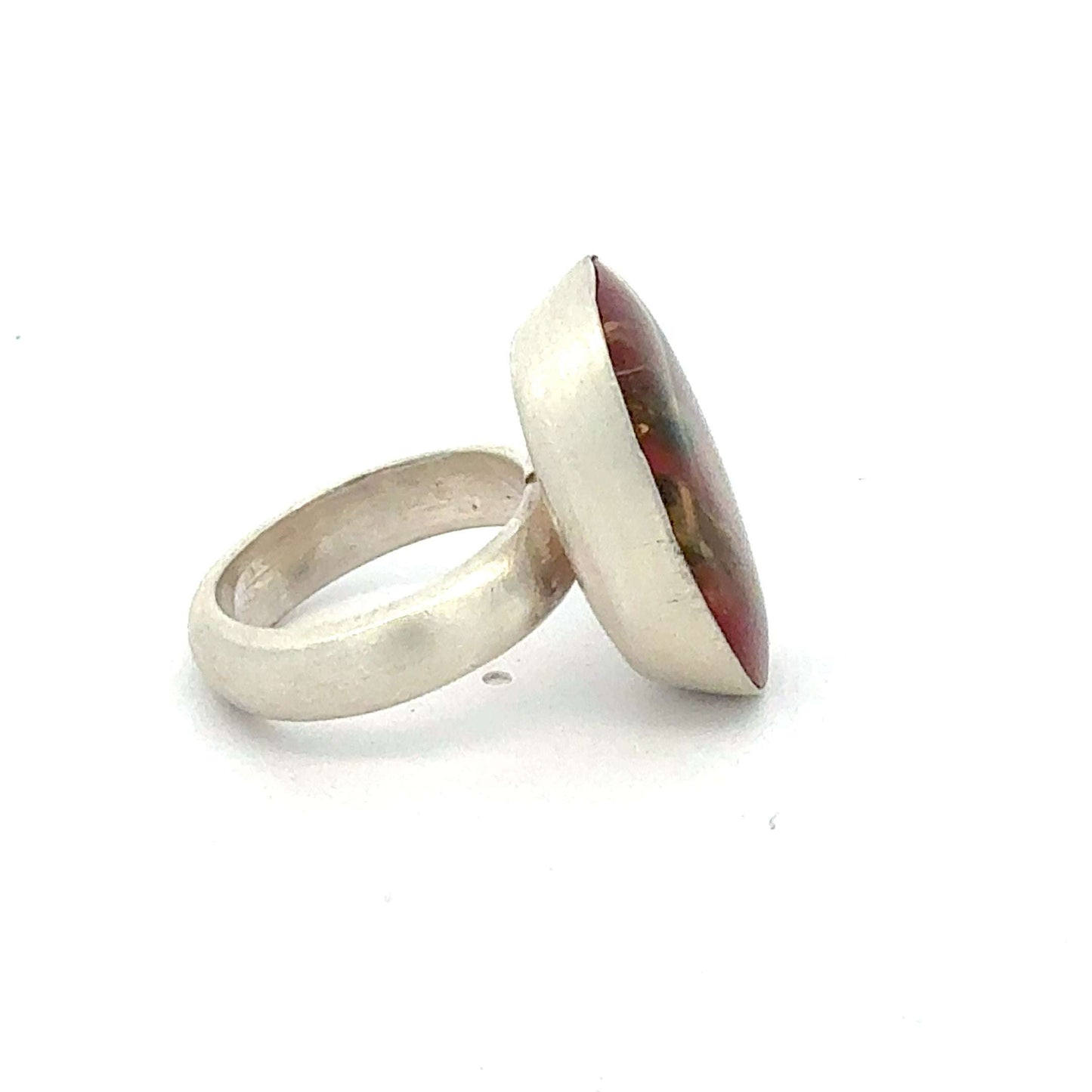 Silberring 925 – roter Stein – Juwelier Alen