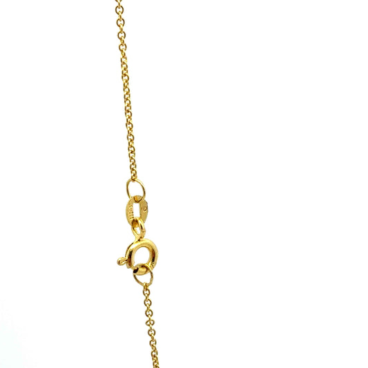 Gelbgoldkette Herz-Anhänger 585er Gold Einzel oder als Set – Juwelier Alen