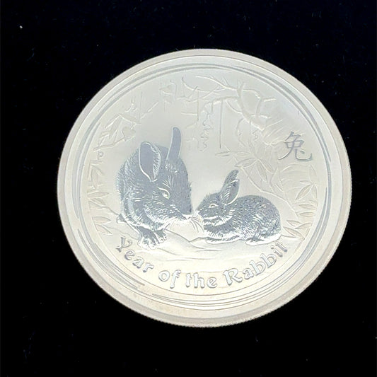 1 Dollar Australien - Year of the Rabbit - 1 Oz Silber