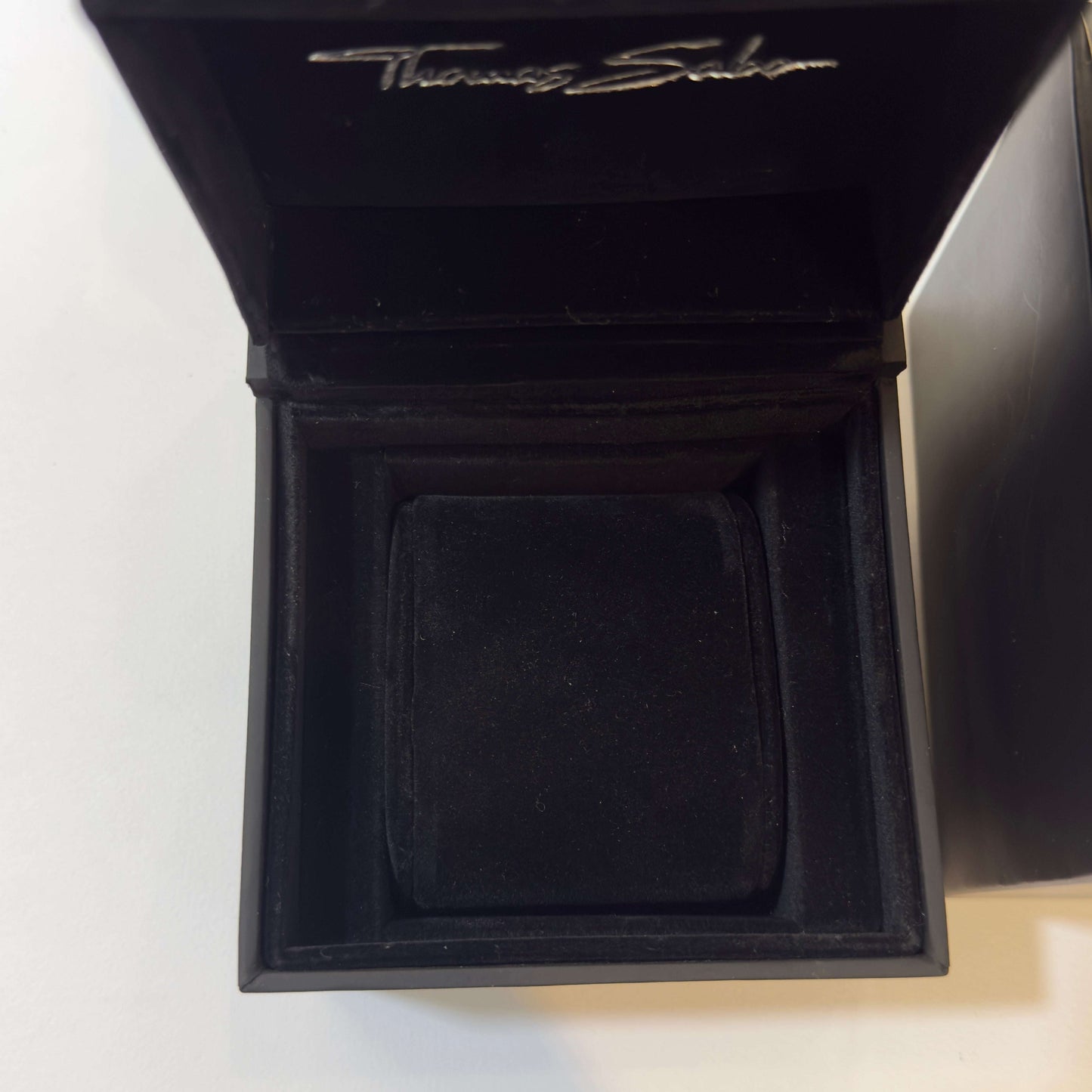 Original unbenutzte Thomas Sabo Uhrenbox, Zubehör für Uhrenaufbewahrung, elegante Verpackung, Juwelier Alen