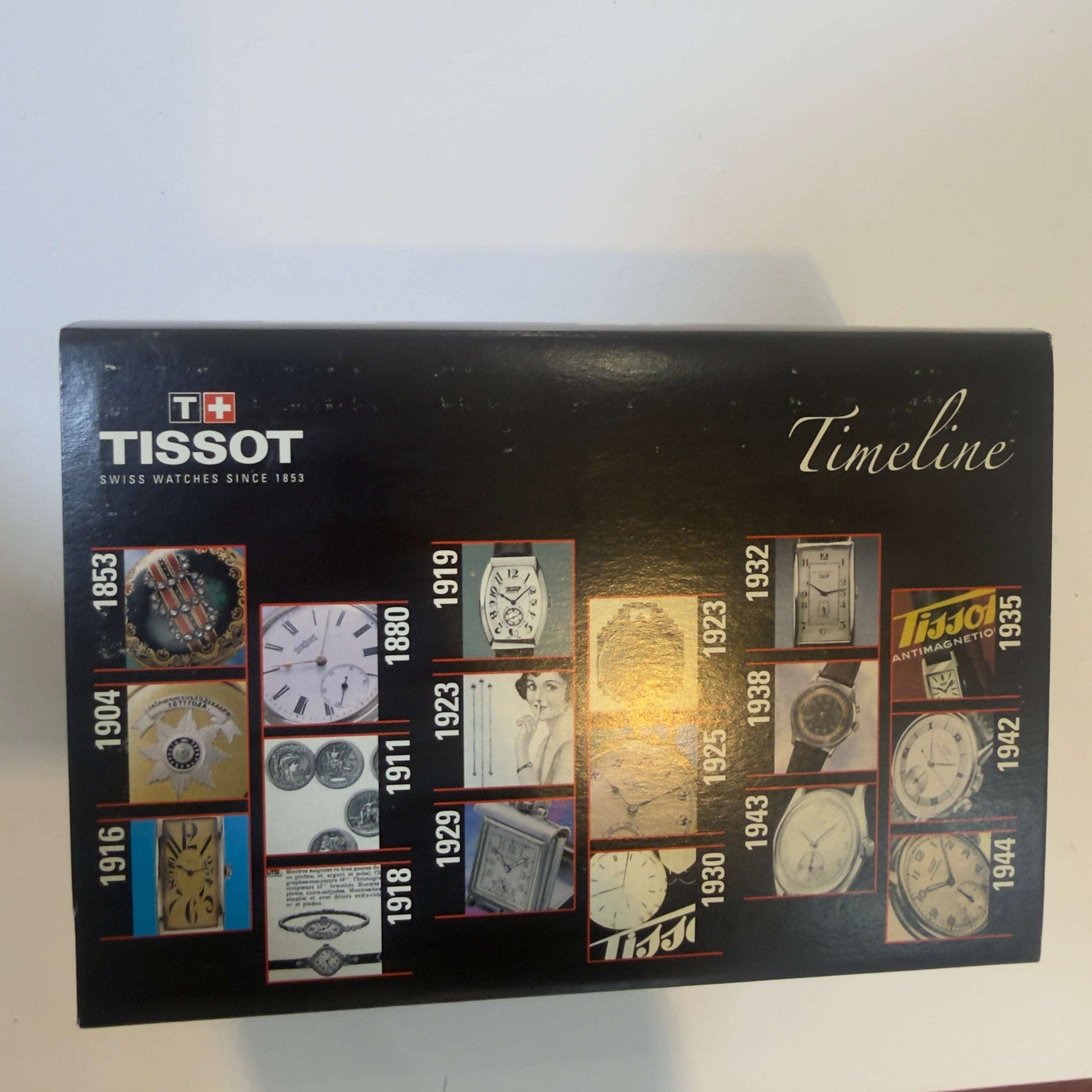Elegante mehrstöckige Tissot Uhrenbox