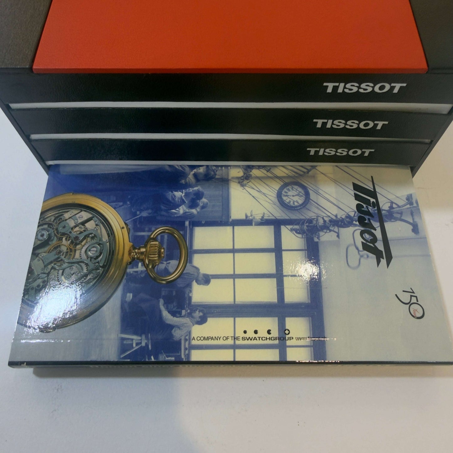 Tissot Uhrenbox perfekt für Uhrenaufbewahrung.