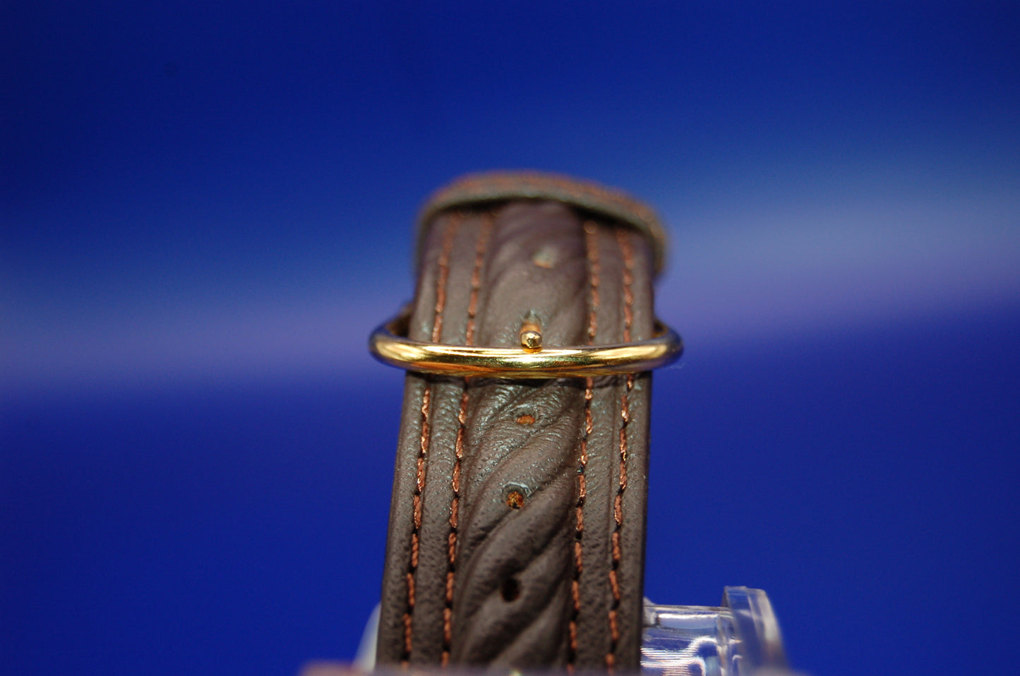 Tissot PR50 Lederarmband - Ansicht Dornschließe