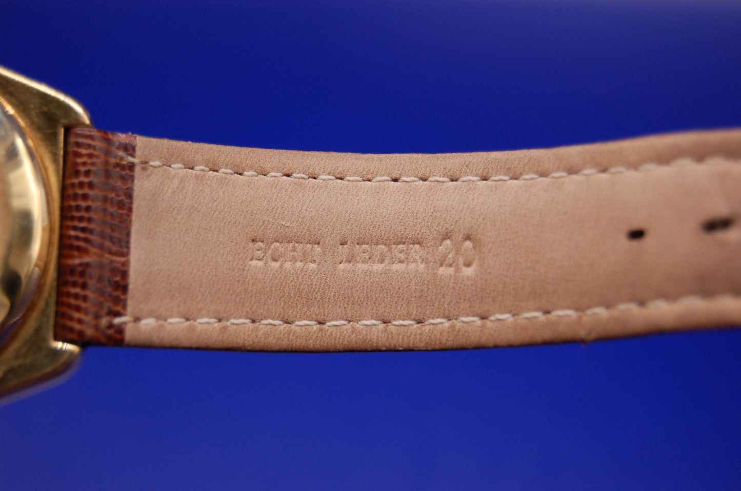 Zenith El Primero Lederband