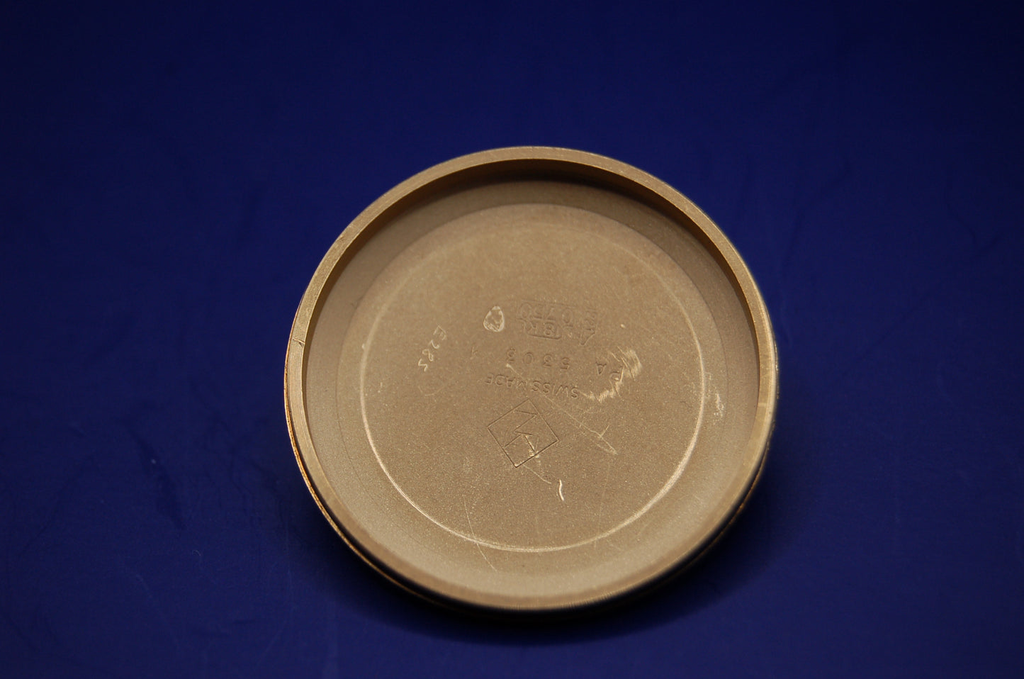 Zenith El Primero 18K Gold - Detailansicht Gehäuseboden